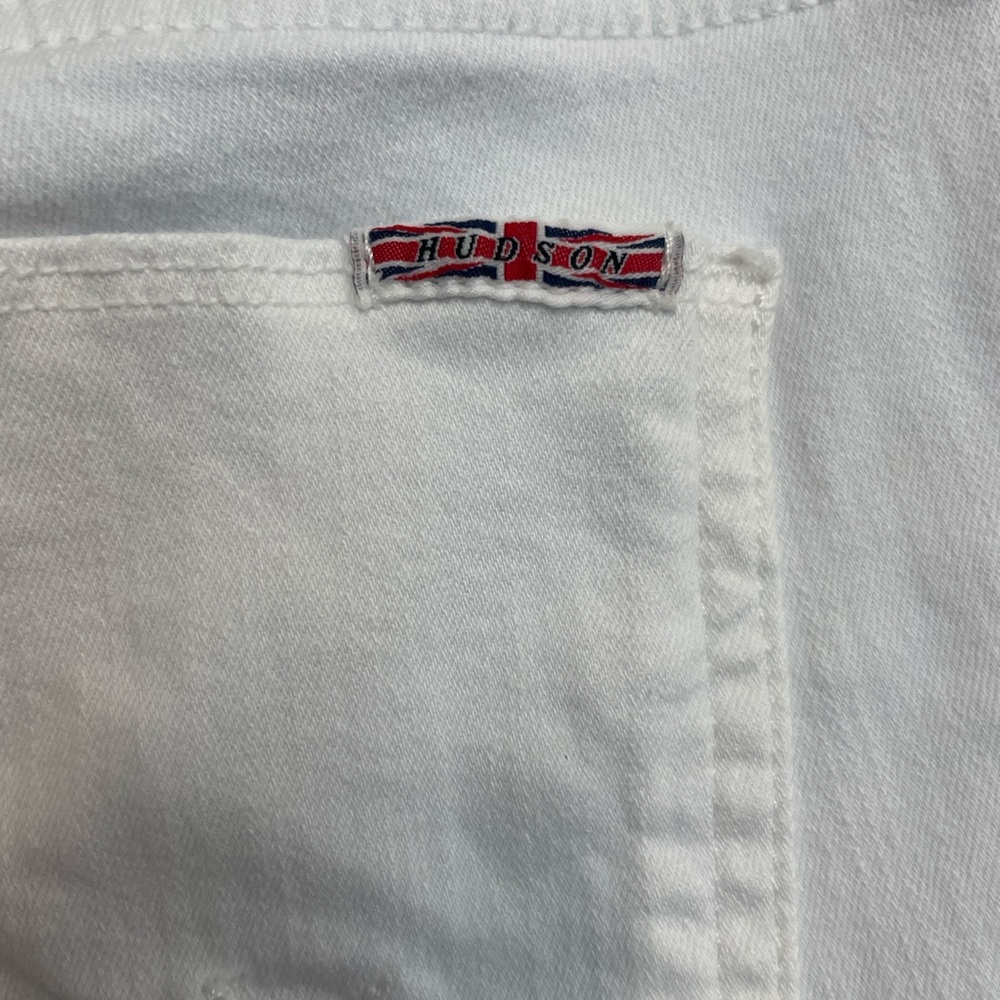 Hudson Jeans Classic White Denim - Picture 3 of 8